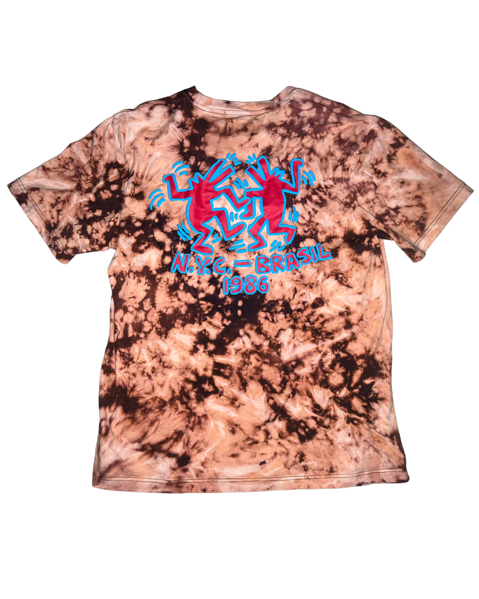 Keith Haring X Show Palace Custom Reverse Tie Dye T-Shirt – Haus